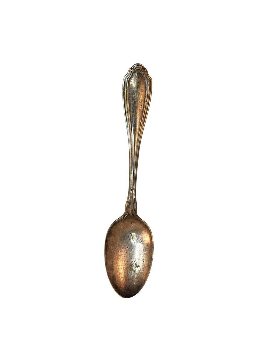 1835 R Wallace Silverplate Serving Spoon 8.5 Inch
